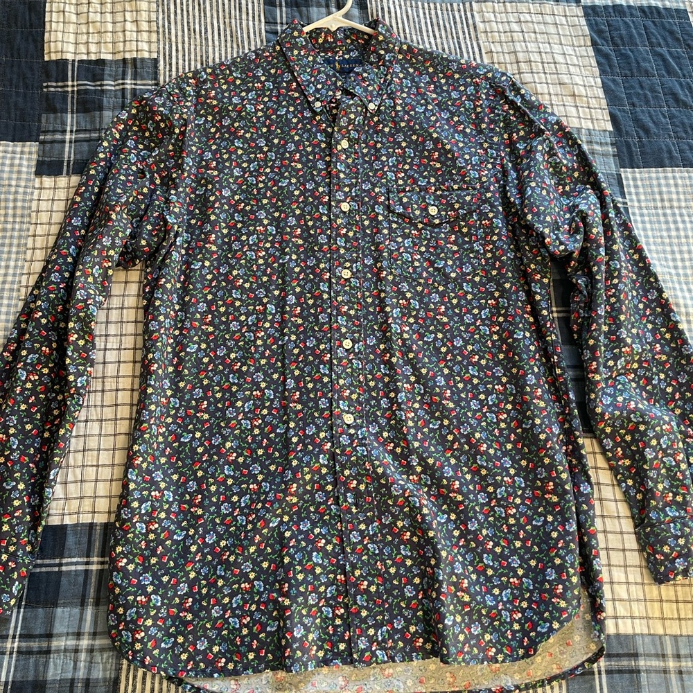 Ralph Lauren floral dress shirt